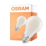 Osram Classic LED E27 Pera Filamento Ghiaccio 2.2W 470lm - 840 Bianco Freddo | Dimmerabile - Sostitutiva 40W