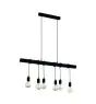 Eglo Luce Pendente Townshend Acciaio Nero | IP20 - Adatto per 6x E27 